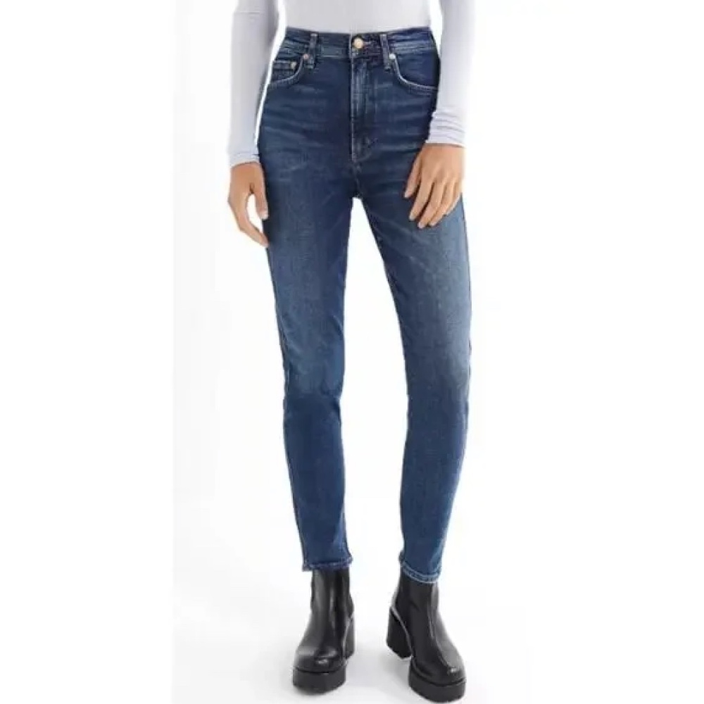 AGOLDE Roxanne Super High-Rise Skinny Jean – Freeway Size 32